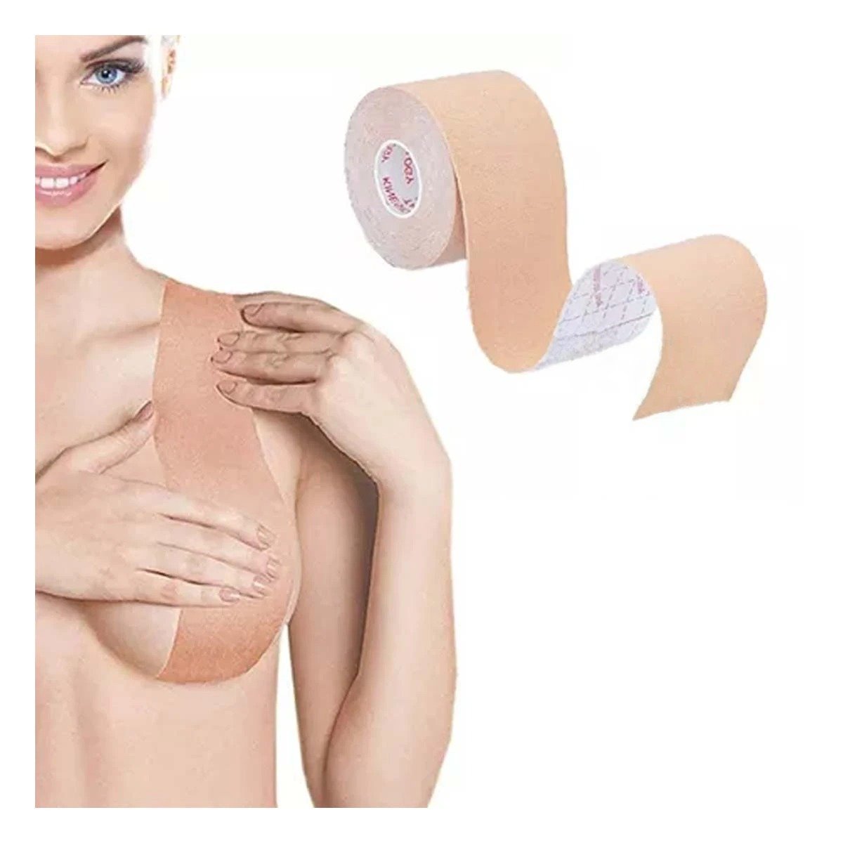 Banda de Soporte Levanta Busto Nude para Moda Mujer Estilo Discreto