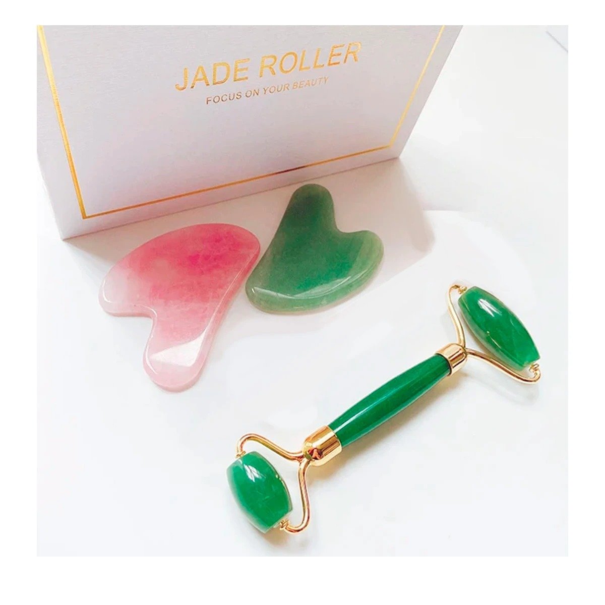 Equipo Practico 3 de Limpieza Facial Plastico Verde para Mujer Y+Ligas Regalo