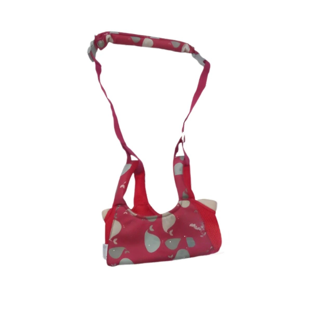 Chaleco Andador infantil Bebe Rojo Diseño Ballena Duradero y Ligero Y+Papel Regalo