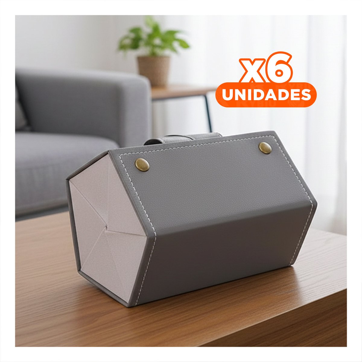 Pack6 Superficie Reflectante Ovalada para Mesa 17,5x13,5cm Transparente Y+Regalo Sticker