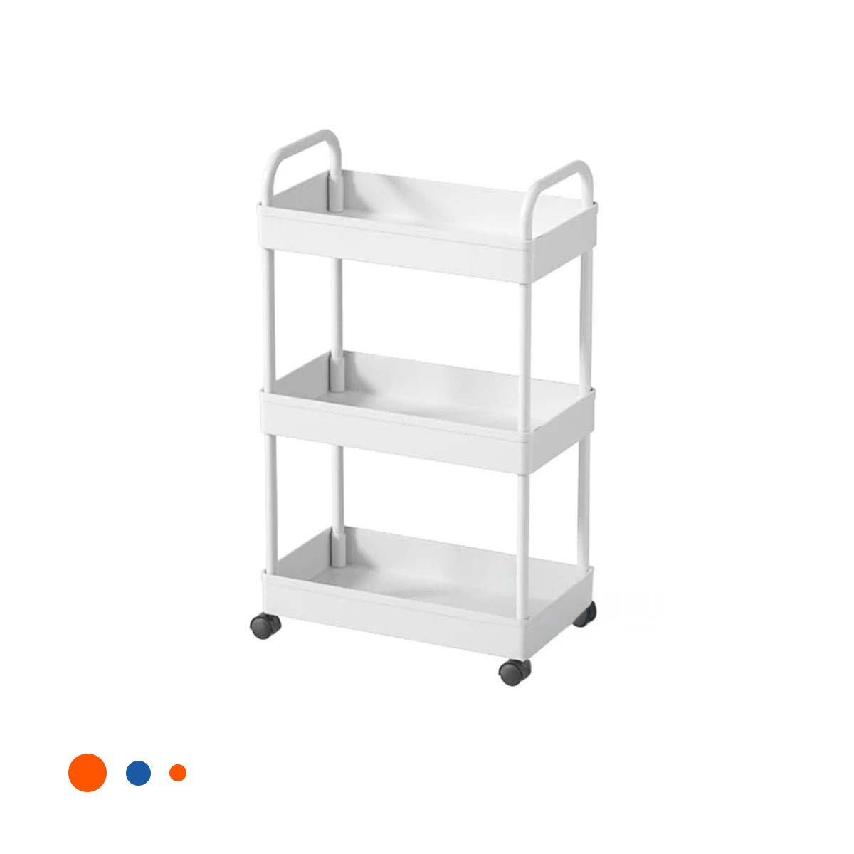 Soporte Vertical de Color Blanco para Almacenamiento en Casa Real Y+Papel Regalo