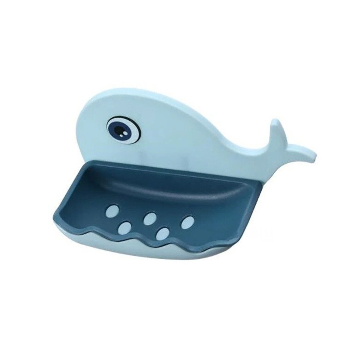Porta Jabon Decorativo Ballena Celeste para Casa Estilo Moderno Y+Papel Regalo