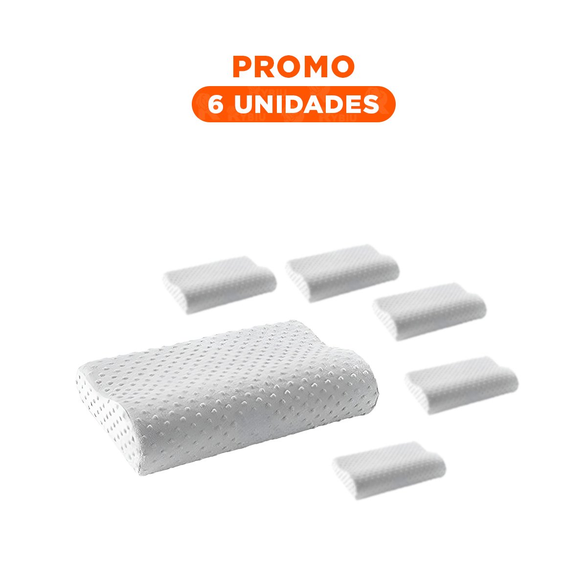 Pack6 Descanso Prolongado Cervical Ortopedico para Uso en Hogar