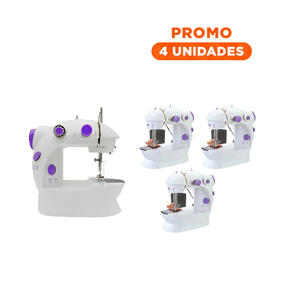 Pack4 Implemento de Coser para Uso Domestico y Trabajos de Costura Y+Regalo Sticker