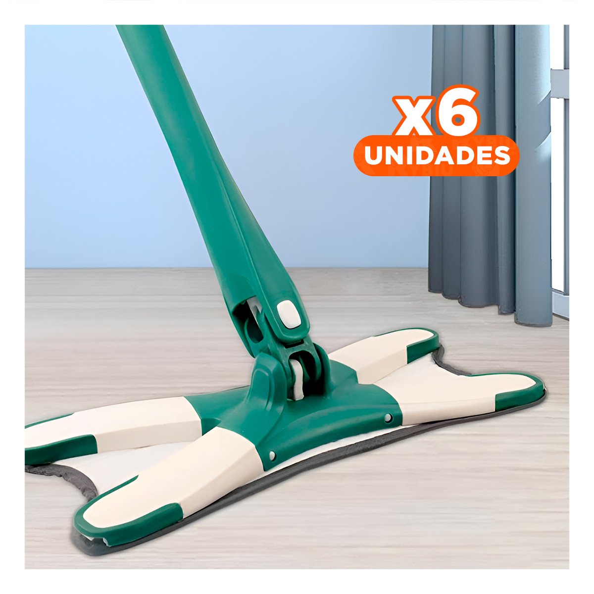 Pack6 Pala de Limpieza para Casa y Oficina Facil de Manejar Color Verde Y+Regalo Sticker