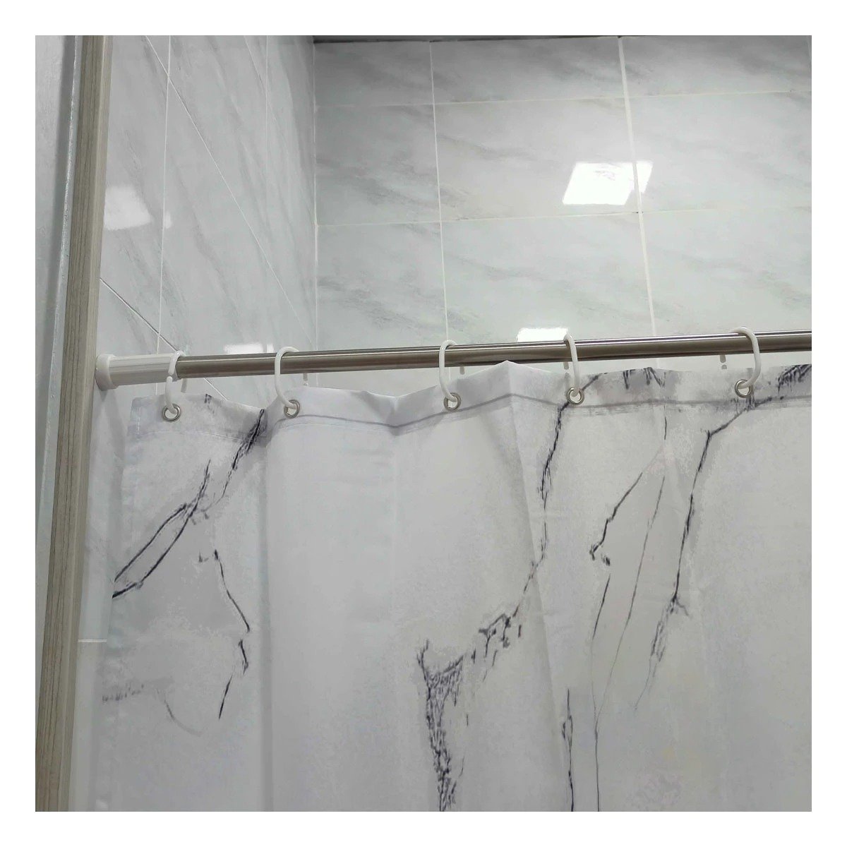 Elemento Ajustable para Ducha Compacto y Practico Plomo 1,10m a 2,0m Y+Ligas Regalo