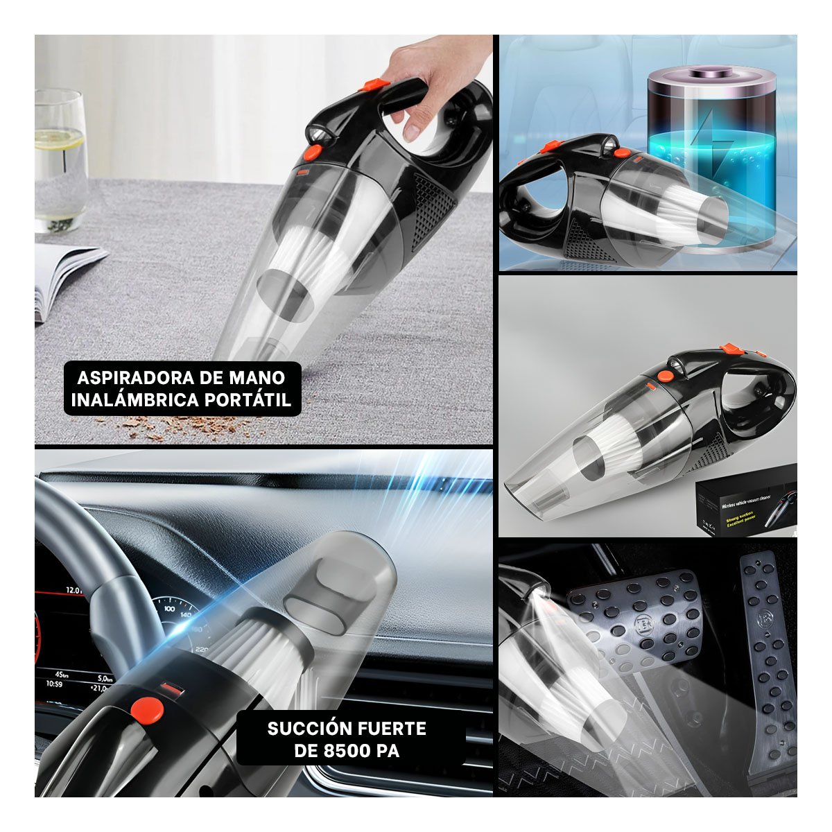 Utensilio de Limpieza con Linterna para Uso Rapido en Casa Y+Post It