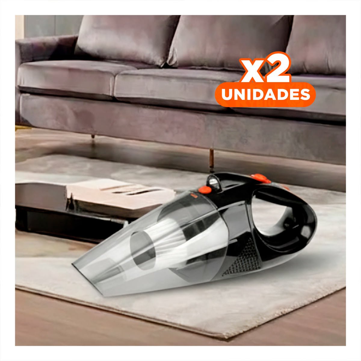 Pack2 Herramienta Portatil de Limpieza con Linterna para Uso Domestico Y+Regalo Sticker