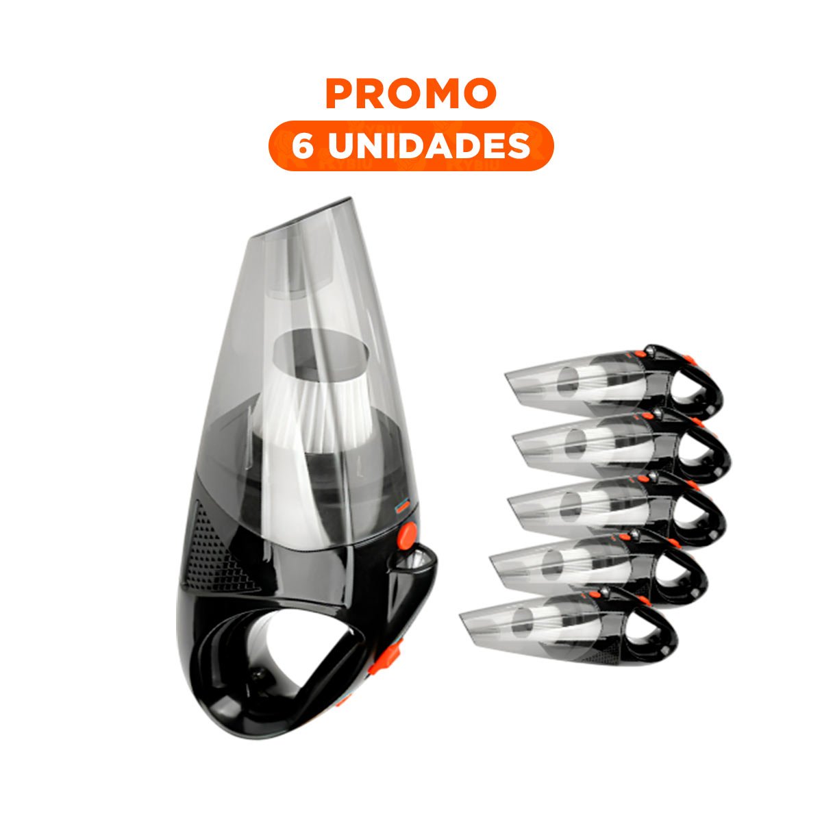 Pack6 Instrumento Compacto de Limpieza con Linterna para Uso Funcional