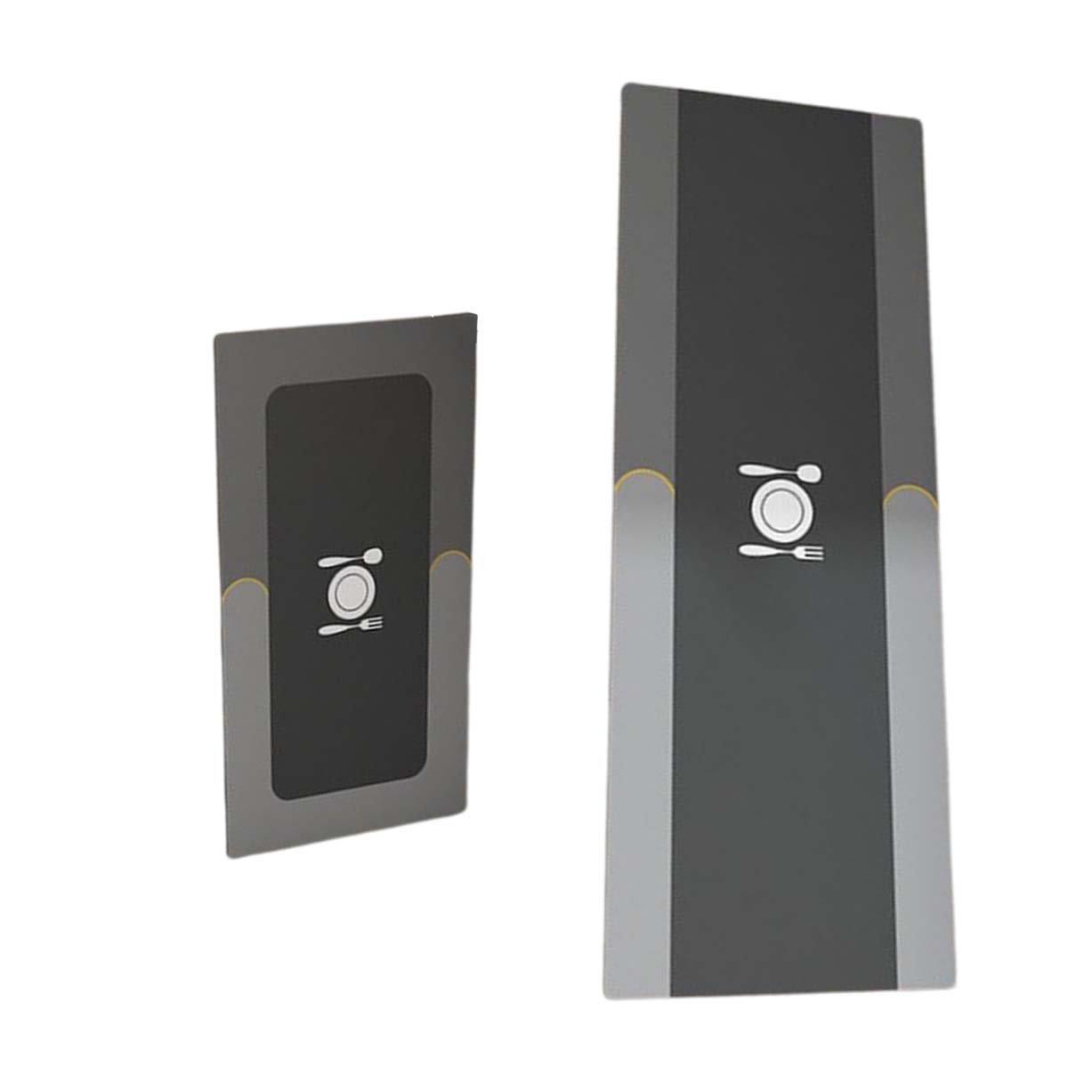 Tapete de Piso Antideslizante con Base Estable para Cocina Celeste Y+Papel Regalo