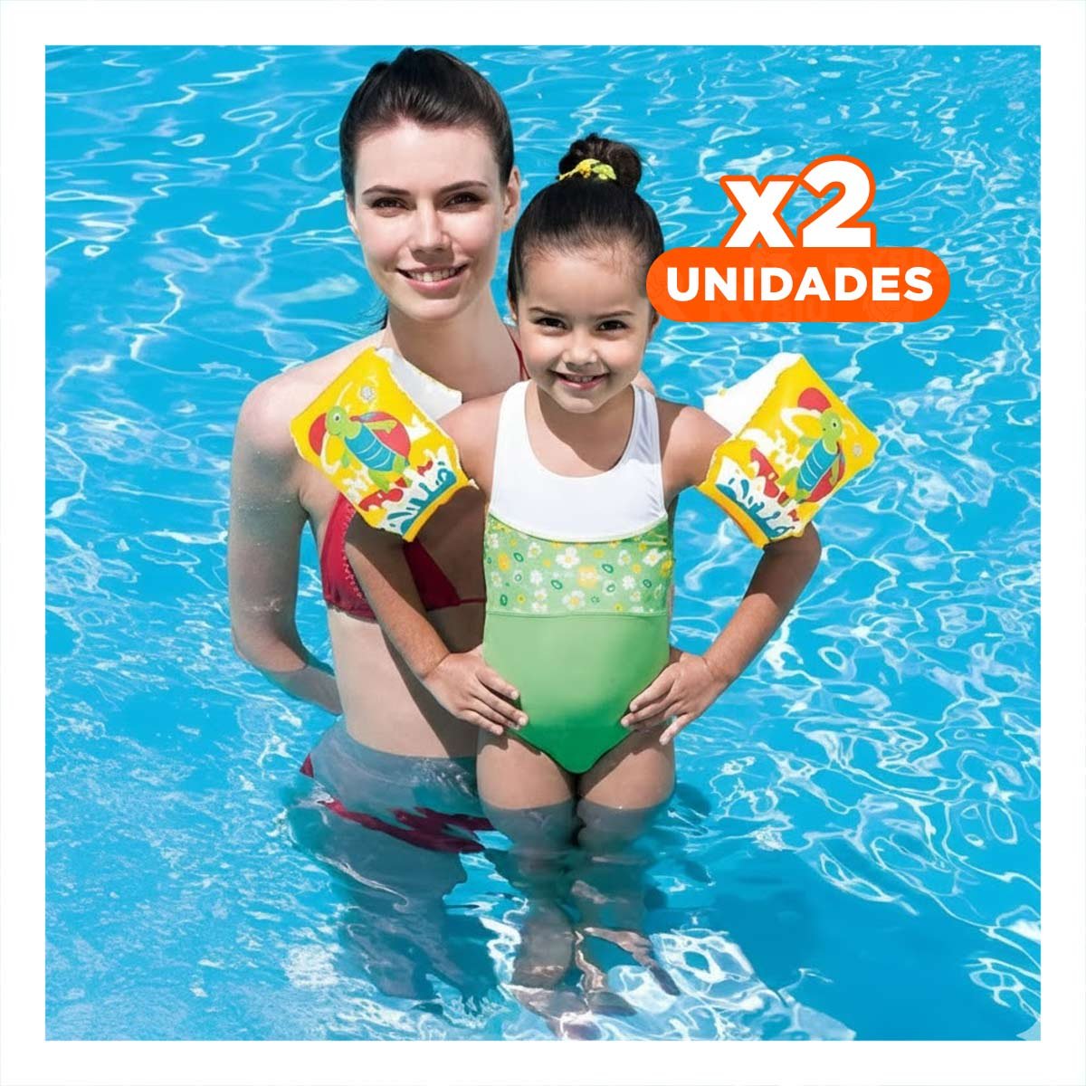 Pack2 Pulseras Divertidas Animales Acuaticos Tortuga 32043 para Actividades Y+Regalo Sticker