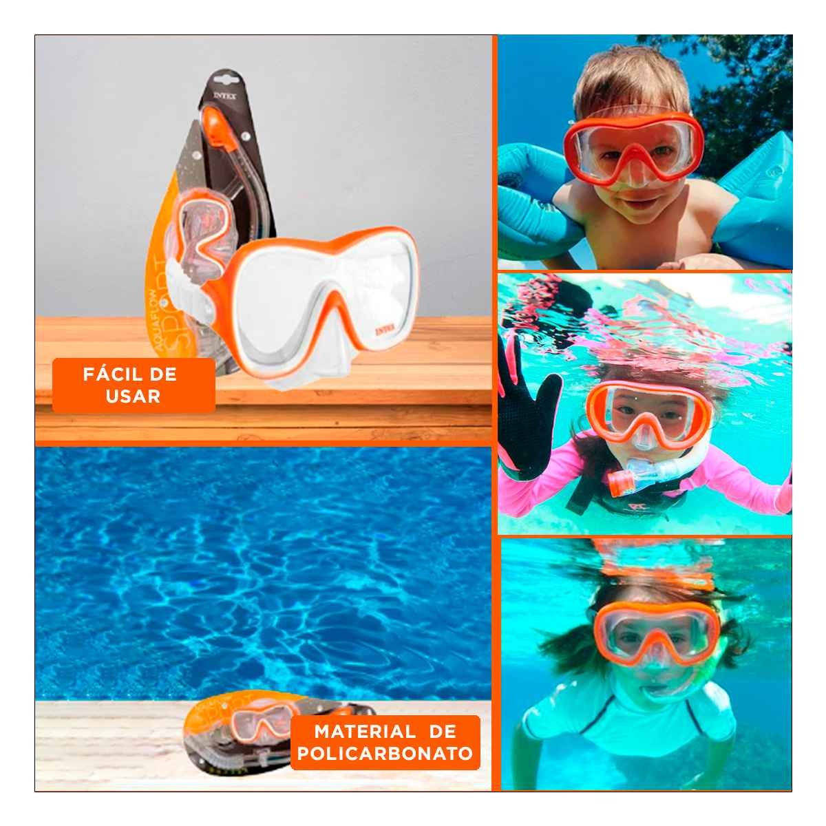 Pack De Natacion Para Actividades Recreativas En Agua Con Uso Comodo Y+Post It