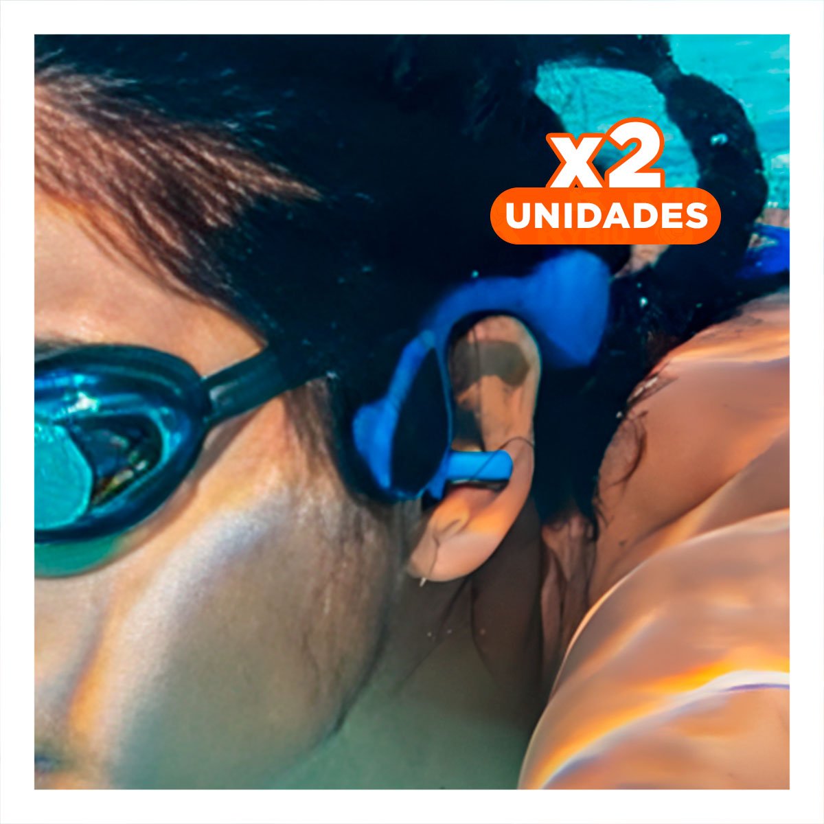 Pack2 Coleccion para los oidos Intex 55609 adecuada para piscina Y+Regalo Sticker