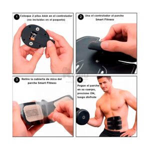 Electro Muscular en Color Negro Y+Regalo Agendita