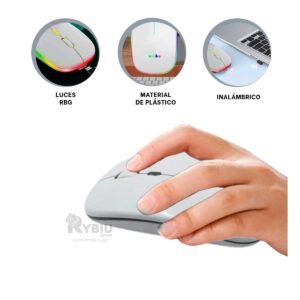 Puntero Estilizado Modelo RF 6800 Blanco Y+Gift Stickers