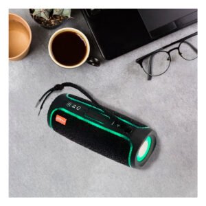 Parlante Moderno Liviano en Color Negro Y+Regalo Agendita