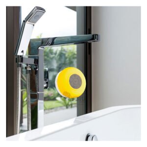 Parlante Moderno Aquatico de Tono Amarillo Y+Regalo Agendita