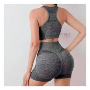 Top Comodo para Ejercicio en Plomo Y+Papel de Regalo