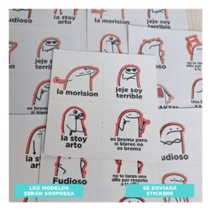 Caja de Altavoces Versatil de Color Rojo Y+Gift Stickers