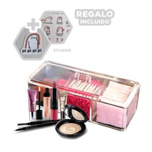 Caja Divisoria y Tapa en Tono Transparente Y+Regalo Stickers