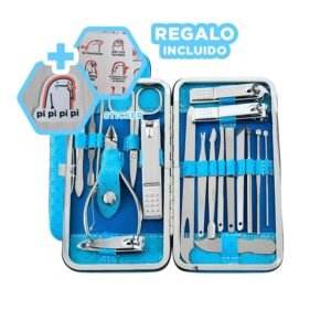 Manicure para Tratamiento de Uñas Celeste Y+Regalo Stickers