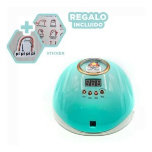 Lampara para Secar Esmalte Oso Verde Agua Y+Regalo Stickers