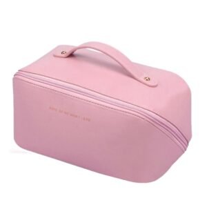 Neceser de Maquillaje para Viaje Elegante y Dinamico Rosado