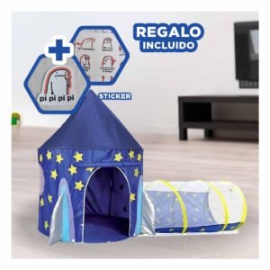 Centro de Aventura de 2 Piezas Azul para la Familia Y+Regalo Sticker