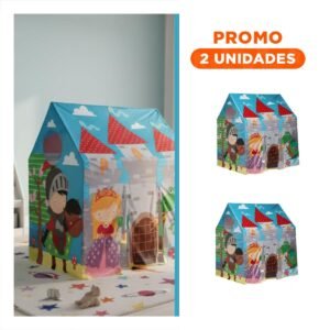 Pack2 Vivienda de Tela para Niños con Ganas de Vivir sus Cuentos
