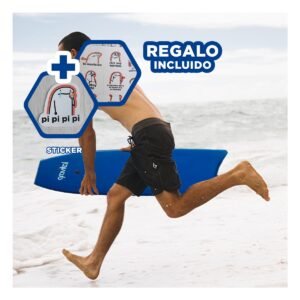 TablaOlas Para Surf en Playa Azul con Estilo Deportivo y Material Resistente Y+Regalo Sticker