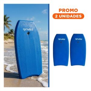 Pack2 Equipo Surf Para Olas en Playa Azul con Diseno Deportivo y Superficie Comoda