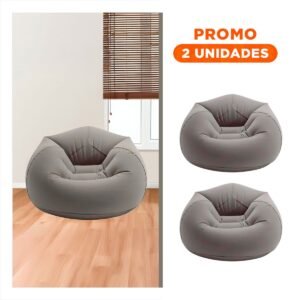 Pack2 Elemento Acogedor Inflable para Sala o Jardin