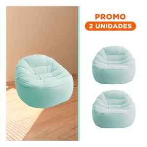 Pack2 Elemento Acogedor Inflable para Sala o Jardin
