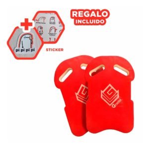 Plancha de Natacion Gravital ST 23 con cintura Roja para piscina Y+Regalo Sticker