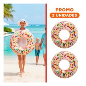 Pack2 Flotante Donal Sprint 114 cm Seguro y Ligero para Piscina Infantil