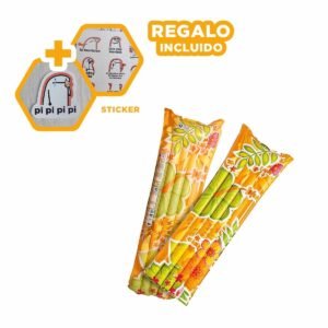 Cama Inflable 59720NP Comoda y Portatil para Dormir Niños y Adultos Y+Regalo Sticker