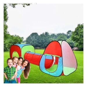 Tienda de Niño de Campo 3 Piezas MG-H8010 EB para Juegos y Aventuras