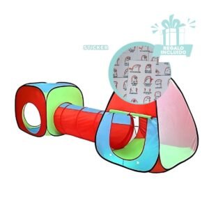 Pabellon de Niño de Campo 3 Piezas MG-H8010 EB para Excursiones Infantiles Y+Regalo Sticker