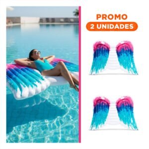 Pack2 Flotante Inflable Ala 58786EU Facil de Inflar y Transportar para Piscinas