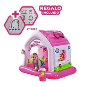 Hogar Infantil Bestway Cod. 48631 137x109x122 CM para Diversion en Casa Y+Regalo Sticker