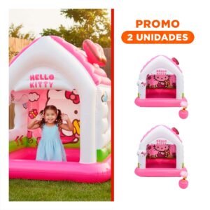 Pack2 Casita Infantil Bestway Cod. 48631 137x109x122 CM para Juegos Infantiles
