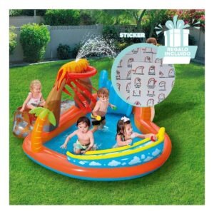 Zona de Juego Bestway 53069 265x265x104 CM Inflable para Diversion Y+Regalo Sticker
