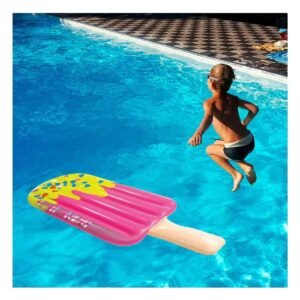 Colchoneta Flotante Paleta Pink Inflable para Piscina y Playa