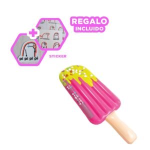Colchoneta Divertida Colorida Paleta Pink para Niños en Piscina Y+Regalo Sticker