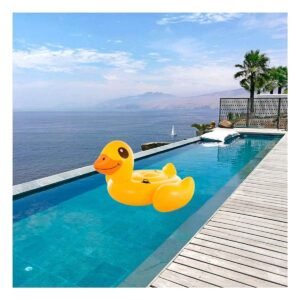 Colchoneta Flotante Pato 147 x 147 x 81 cm Inflable para Piscina