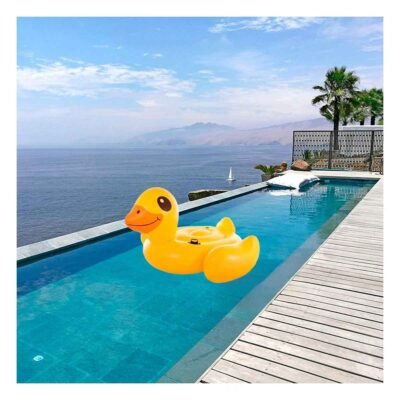 Colchoneta Flotante Pato 147 x 147 x 81 cm Inflable para Piscina