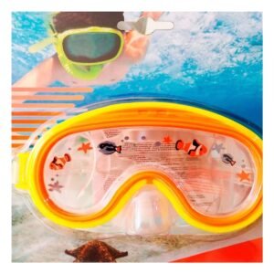 Lentes para Buceo Aviador Anaranjado con Ajuste Suave y Vision Clara