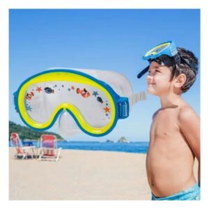 Lentes para Buceo Aviador Azul con Ajuste Suave y Vision Subacuatica