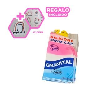 Accion de Natacion Gravital Fucsia Blanco Celeste Uso Continuo Y+Regalo Sticker