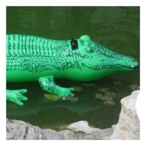 Inflable Cocodrilo 203 x 114 cm para Piscina y Diversion Infantil Seguro